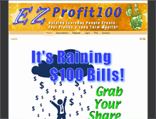 Tablet Screenshot of ezprofit100.com